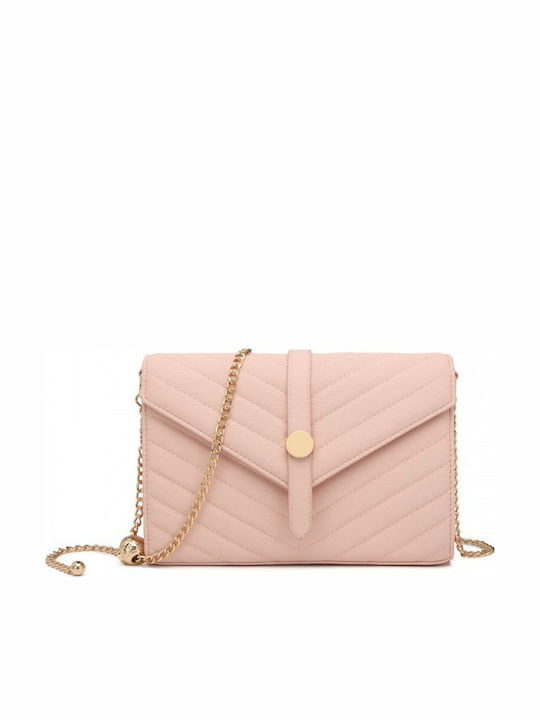 De piele Geantă de damă Crossbody Roz