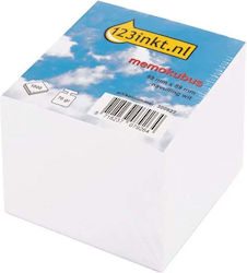 Blocnotes 123inkt 89 X 89 Mm 1000 Foi Alb 6302