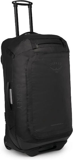 Osprey Σακ Βουαγιάζ 90lt Μαύρο με Ρόδες Υφασμάτινο M90εκ.