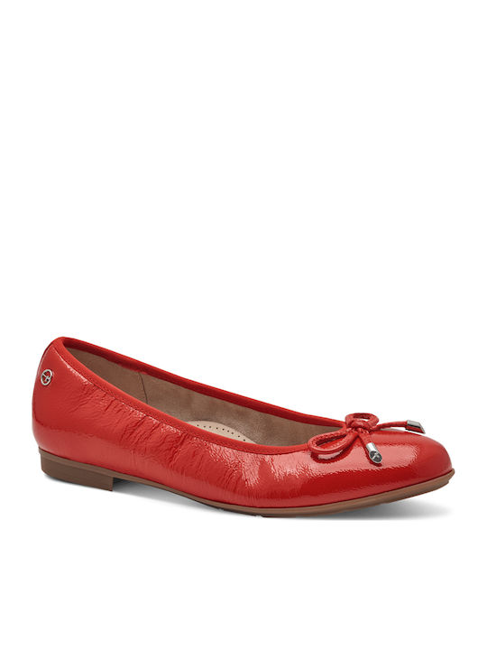 Tamaris Anatomic Patent Leather Ballerinas Red 8-82102-42-505