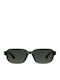 Meller Kobe Unisex Sunglasses with Green Plastic Frame and Green Polarized Lens KOB-FOGOLI