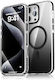 Premium Back Cover Σιλικόνης Αδιάβροχο Μαύρο (iPhone 15 Pro Max)
