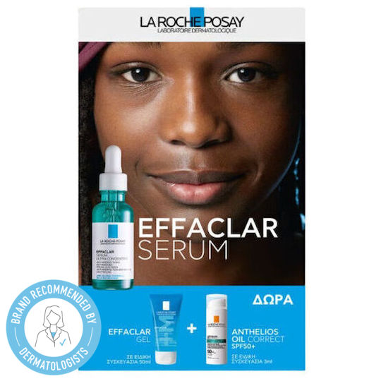 La Roche Posay Effaclar Ultra Concentrated Σετ Περιποίησης για Κατά της Ακμής 3τμχ