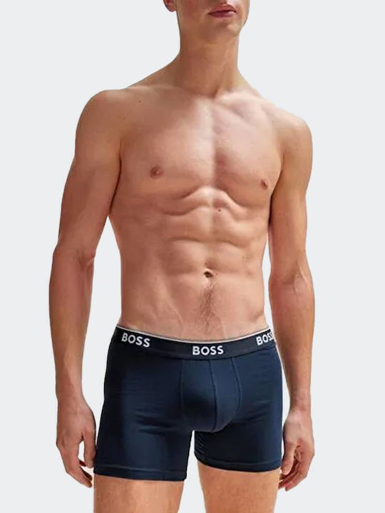 Herren Boxershorts Blau 3Packung