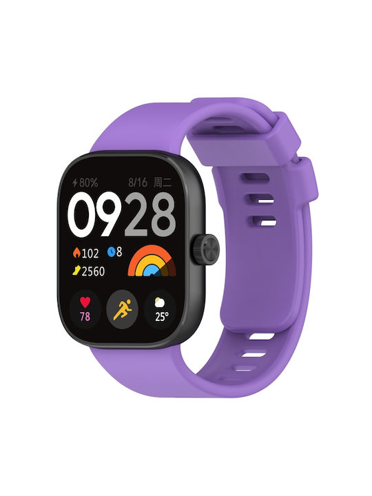 Armband Silikon Lila (Smart Band 8 Pro)