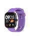 Λουράκι Σιλικόνης Μωβ (Smart Band 8 Pro)