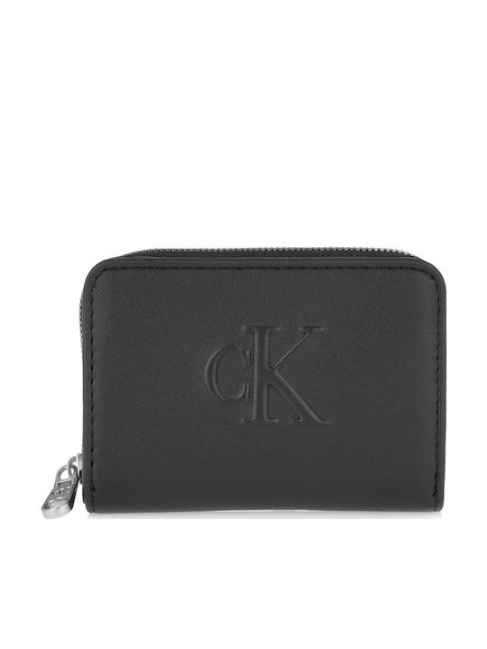 Calvin Klein Sculpted Med Μικρό Γυναικείο Πορτοφόλι Μαύρο