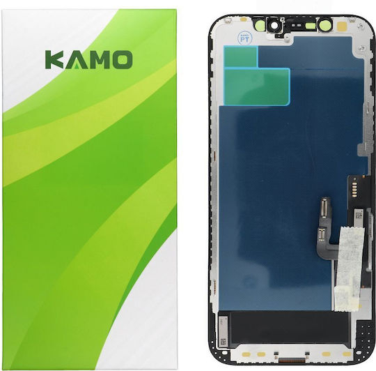 Οθόνη Kamo mit Touch-Mechanismus für IPHONE 12, IPHONE 12 PRO (Schwarz)
