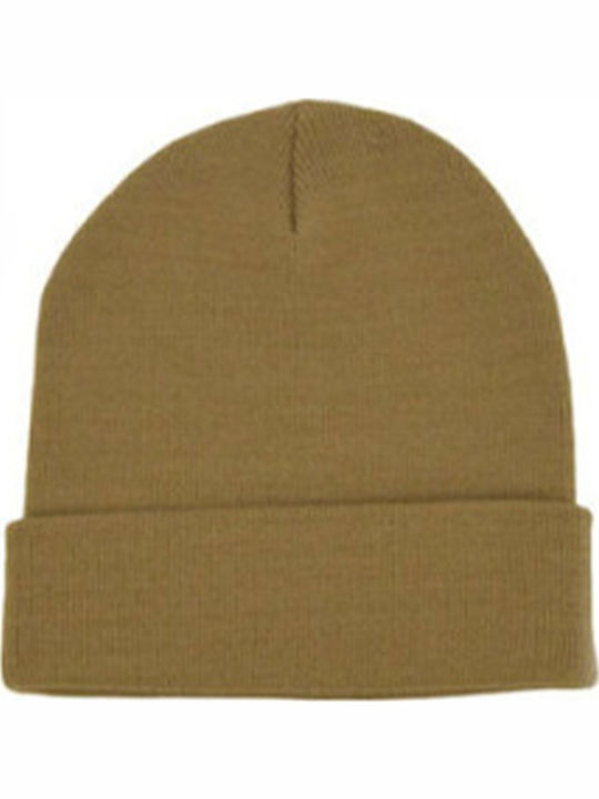 Beanie Beanie Knitted in Brown color