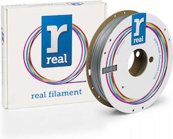 Real Filament PLA 1.75mm Satin Silver 0.5kg