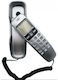 Oho-307cid Corded Phone Gondola Silver