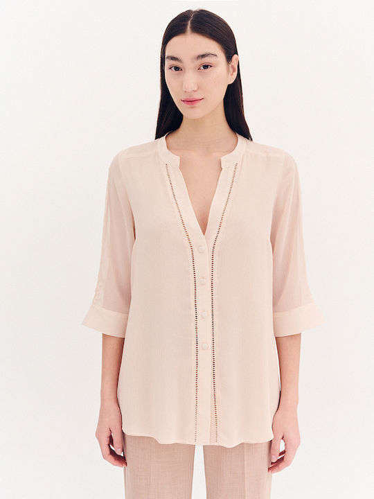 Women's Long Sleeve Shirt Powder