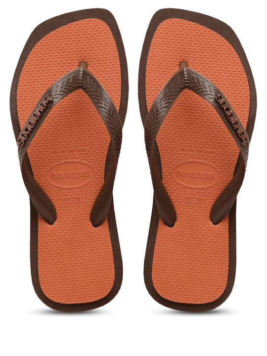 Havaianas Top Square Women's Flip Flops Brown 4149944-0727