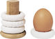 Raeder Napkin Ring Porcelain White