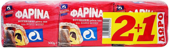 Αλλατίνη Αλεύρι Φαρίνα (3x 500gr ) 1.5kg