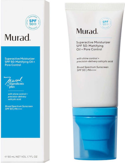 Murad Cremă Hidratantă de Față de Zi cu SPF40 împotriva Acneei 50ml