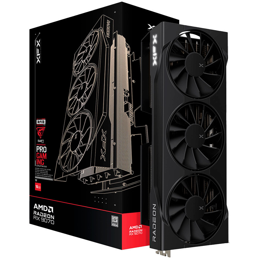 XFX Radeon RX 9070 16GB GDDR6 Swift OC Triple Fan Gaming Edition Κάρτα Γραφικών