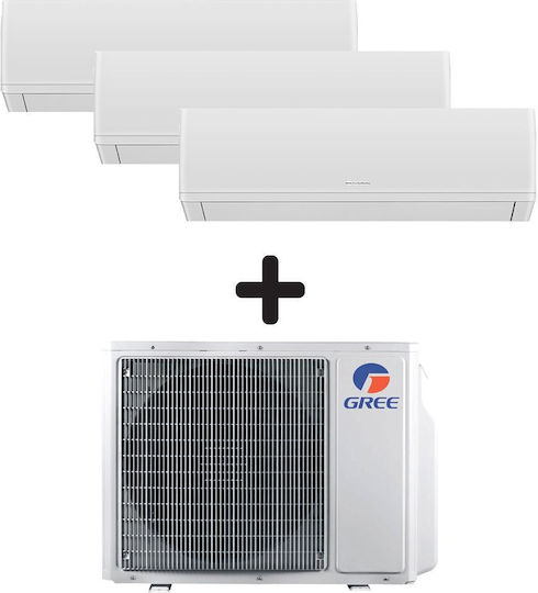 Gree Pular Σετ 3 Εσωτερικών Μονάδων (3x 12000 btu) και Εξωτερική Μονάδα (36000 btu)