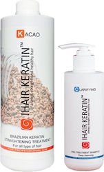 Keratin Straightening Treatment Cocoa 1000ml + Gift Clarifying Shampoo 250ml Ihair Keratin Keratin Straightening Treatment Cocoa 1000ml + Gift Clarifying Shampoo 250ml Ihair Keratin