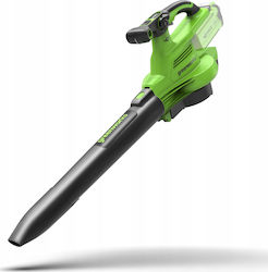 Greenworks GD40BVII Φυσητήρας / Απορροφητήρας Μπαταρίας 40V Solo