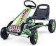 Kids Foot-to-Floor Car One-Seater with Pedal Green