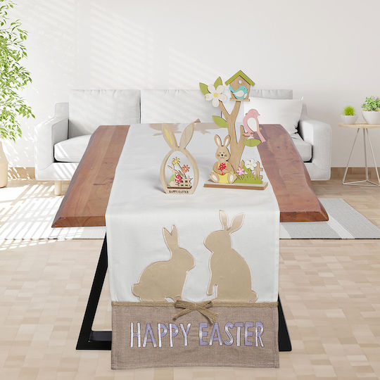 Easter Embroidered Runner 1254 40x170 Ilis Home