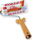 Trafalet de vopsit Rollex Fur 18cm 8mm cu mâner Softgrip