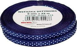 Brewis Satinband Brewis Polka Dot 6mm Wsk6-153 Brewis