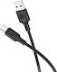 Borofone USB 2.0 Cable USB-C male - USB-A 18W Μαύρο 1m 2364