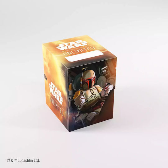 Gamegenic Soft Crate - Krieg der Sterne Unlimited: Boba Fett/fetts Firespray Star Wars Deck Box Standardgröße