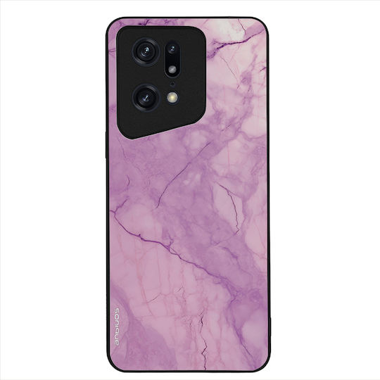 Carcasă Seria Sonique Marble pentru Oppo Find X5 Pro 5G Violet