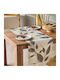 Kentia Ράνερ Σετ 2τμχ Felce Beige-grey 45x140εκ.