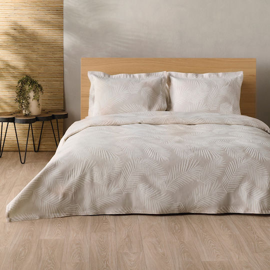 Kentia Odyssy Κουβέρτα King Size 260x260εκ. Εκρού