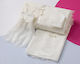 Lina Baby Set Christening Oilcloths Ecru 3 Pieces