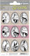 Herma Happy Easter Stickers Paper Egg Rabbit