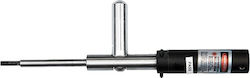 Senzor laser cu reflexie difuză Pt643025 Sn:100-600mm 22-26v DC 2x PNP NPN 0-10v/4-20mA M12 8 pini IP67/IP54 3.3k