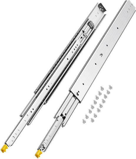 Vevor 1 Pair 18-60 In Soft-close Drawer Slides Ball Bearing Full Extension