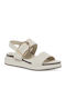 Sandale De Piele Dama Ecru