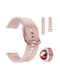 Best Accessories Strap Silicone Quick Release 20mm Pink Samsung Galaxy Watch4 5 6 7 Fe 4 Classic/6 Classic/5 Pro Huawei Watch Gt2 Gt3 42mm Gt3 Pro 43mm Amazfit Gts 2 Gts 2 Mini Gts 2e