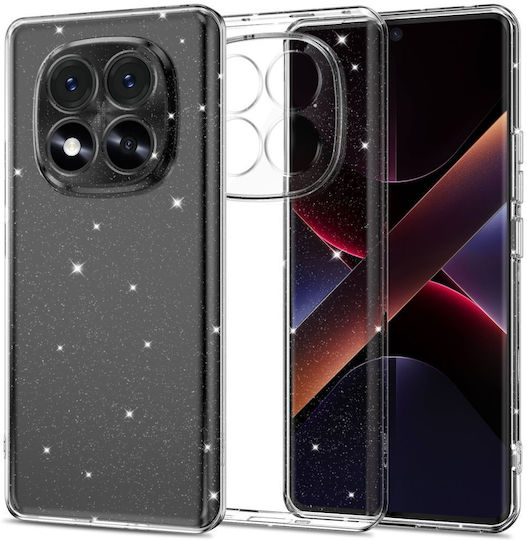 Tech-Protect Flexair Back Cover Σιλικόνης Διάφανο (Redmi Note 14 Pro 5G / Poco X7)