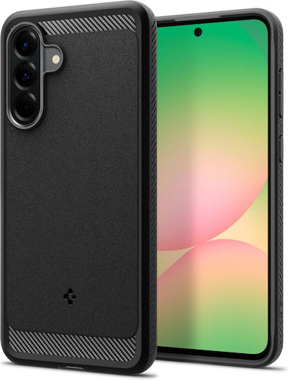 Spigen Rugged Armor Back Cover Silicone 2mm Black (Galaxy A56)