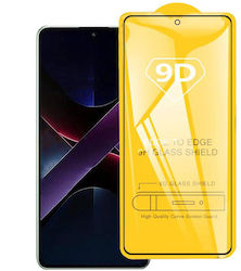 Full Glue Tempered Glass Xiaomi Poco X7 Pro Black