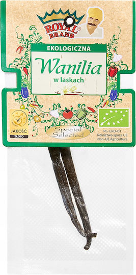 Royal Brand Biologisch Vanille in Stickform Glutenfrei 5gr