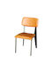 Stühle Speisesaal Orange 1Stück 46x49x82cm