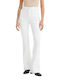 726 Women's Fabric Trousers Flared White