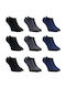 Herren Socken Mehrfarbig 9Pack