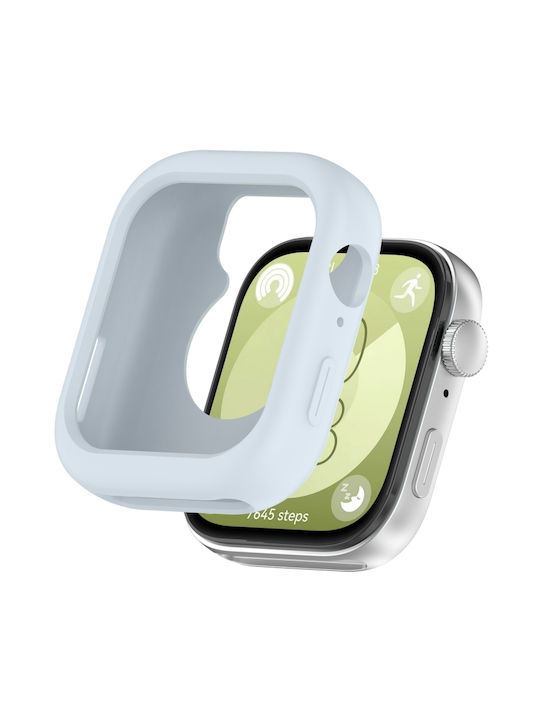 Huawei Watch Silicone Case in Light Blue color for Galaxy Fit3
