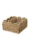 Kaemingk Dekoratives Korbweide Korb Braun 19x19x10cm