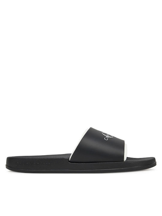 Calvin Klein Ανδρικά Slides Μαύρα