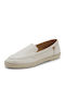 Women's Leather Espadrilles Beige